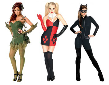 batman female villains costumes