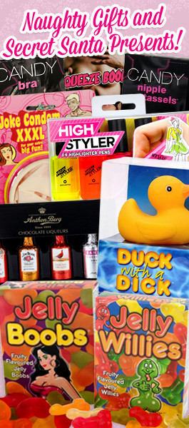 Naughty Secret Santa gifts from Hen Stuff