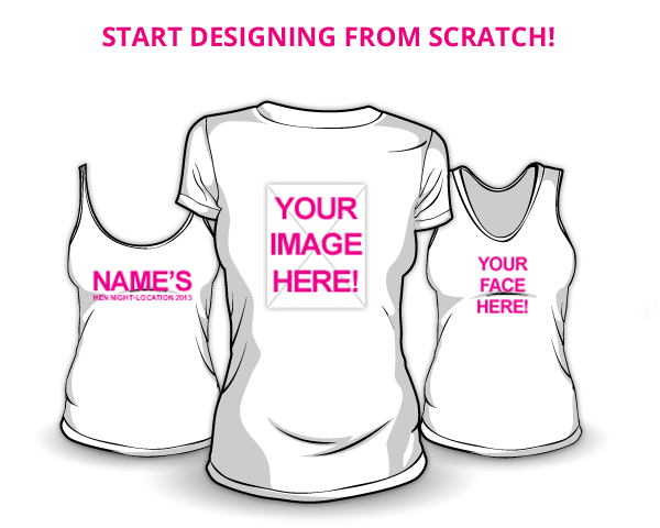 Starting designing party t-shirts