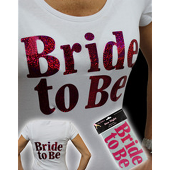 Iron On Bride To Be Transfer HenStuff