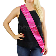 Bride To Be Sash With Dare Card And Pocket