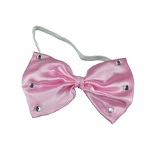Pink Bow Tie with Stones