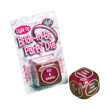 Flashing Bride To Be Party Dice