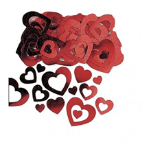 Red Heart Die Cut Confetti