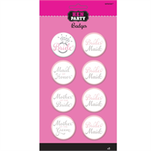 Hen Party Bridal Party Badges