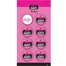 Hen Party Bride and Hen Badges