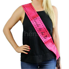 Hen Night Sash with tassels & Feathers