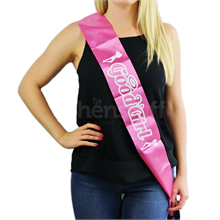 Good Girl / Bad Girl Double Sided Printed Sash