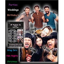 Hashtag Party Photo Props