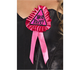 Pink Hen Party Rosette