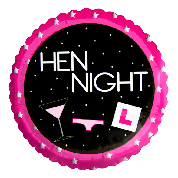 Round Hen Night Balloon 1