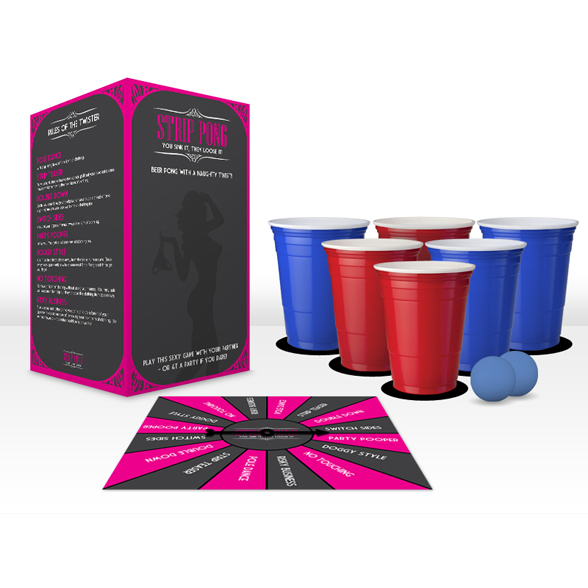 Strip Beer Pong 1