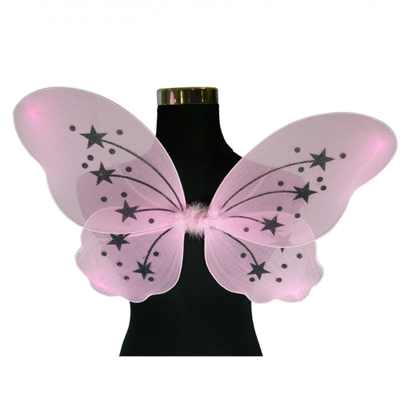 Large Pink Fairy Wings 1