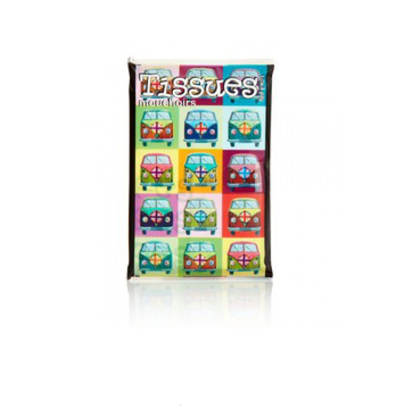 Campervan Printed Pocket Tissues 1