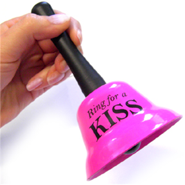 Ring For A Kiss Bell  Hen Party Accessories