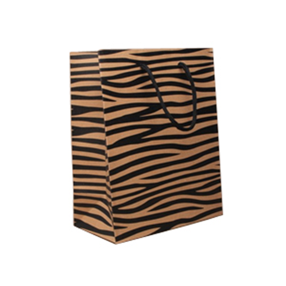 Tiger Print Gift Bag - 23x18x10cm 1