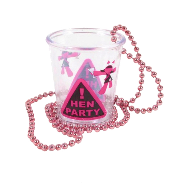 Hen Night Shot Glass with Chain 1