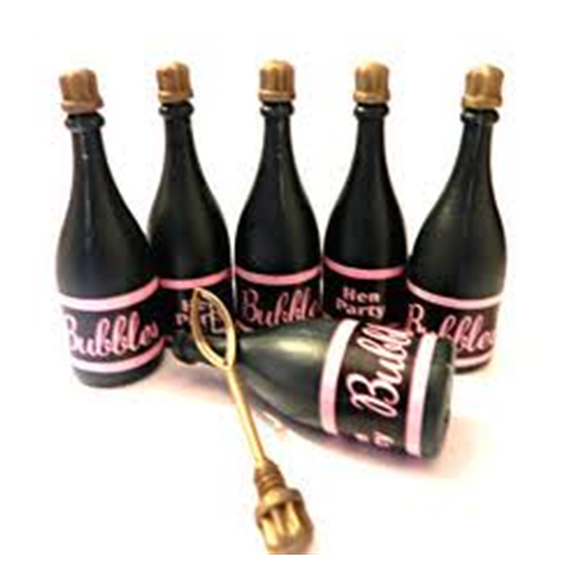 Hen Party Bubbles Pack of Six 1