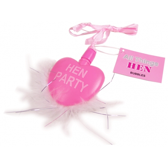 Hen Party Heart Bubbles 1