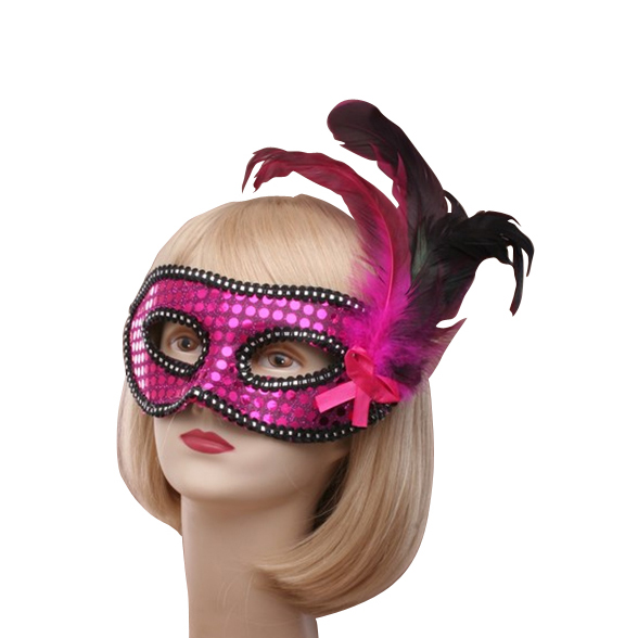 Feathered Masquerade Mask 1