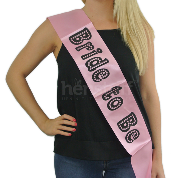 Bride To Be Miss Behave Sash 1