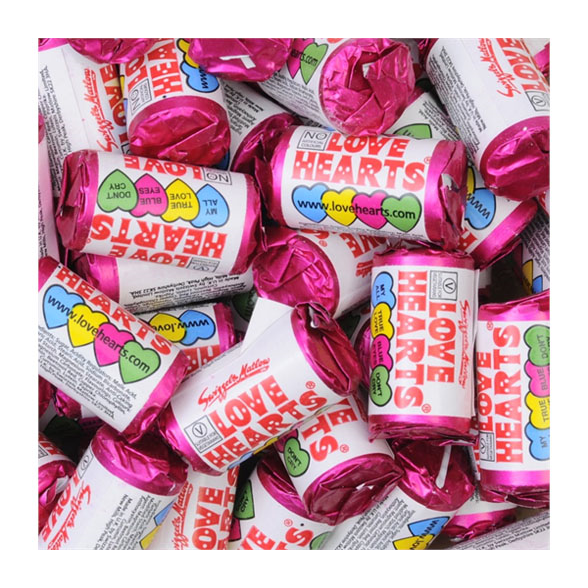 Love Hearts Mini Roll (10 Pack) 1