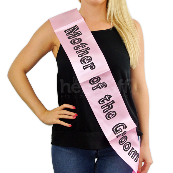 Miss Behave Mother of the Groom Sash 1