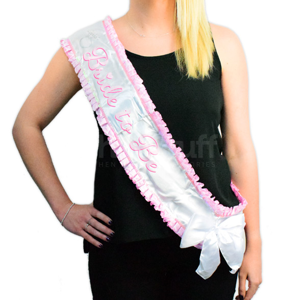 Hen Party Bride Deluxe Sash 1