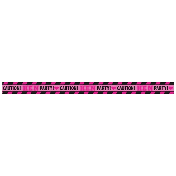 Hen Party Plastic Party Tape 1