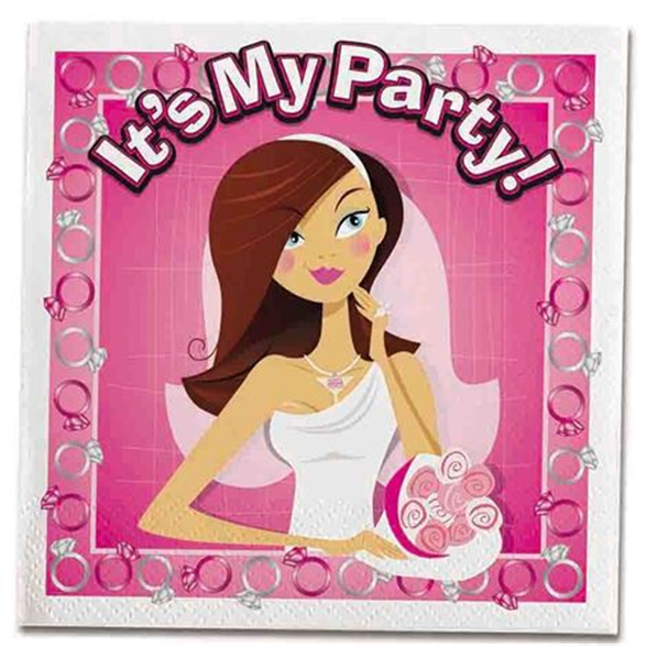 Bride to Be Trivia Napkins 1