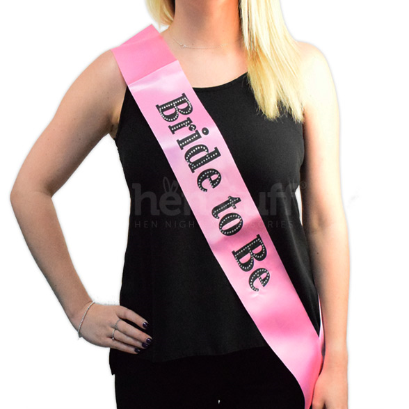 Bride to Be Diamante Sash 1