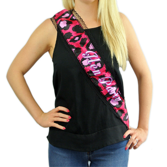 Hen Party Lace Sash 1