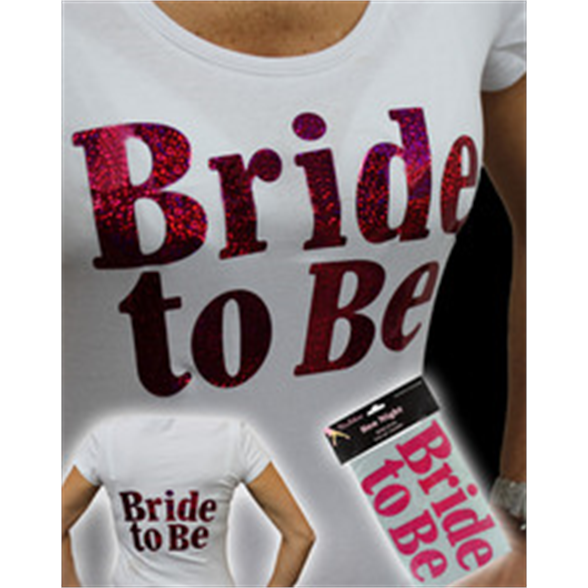 Iron On Bride To Be Transfer 1