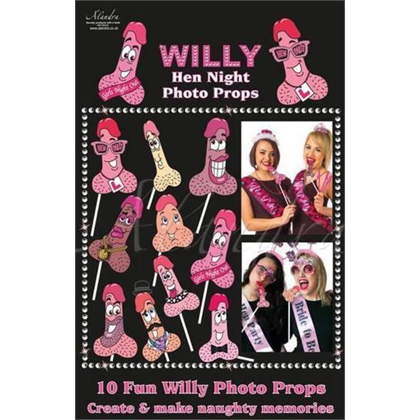 Willy Hen Party Photo Prop 1