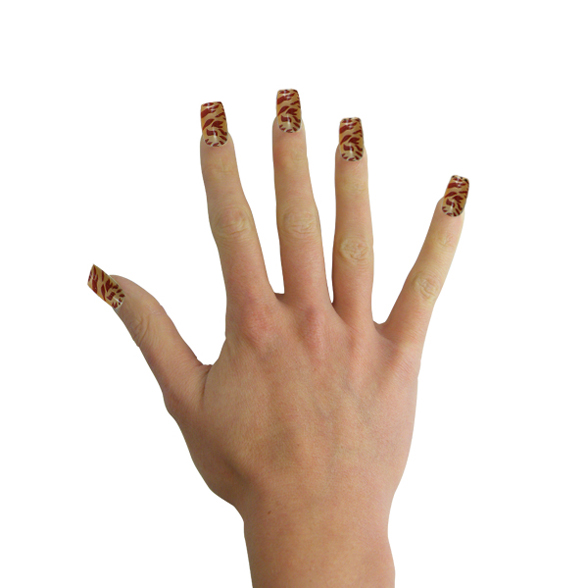 Animal Print Fake Nails 2