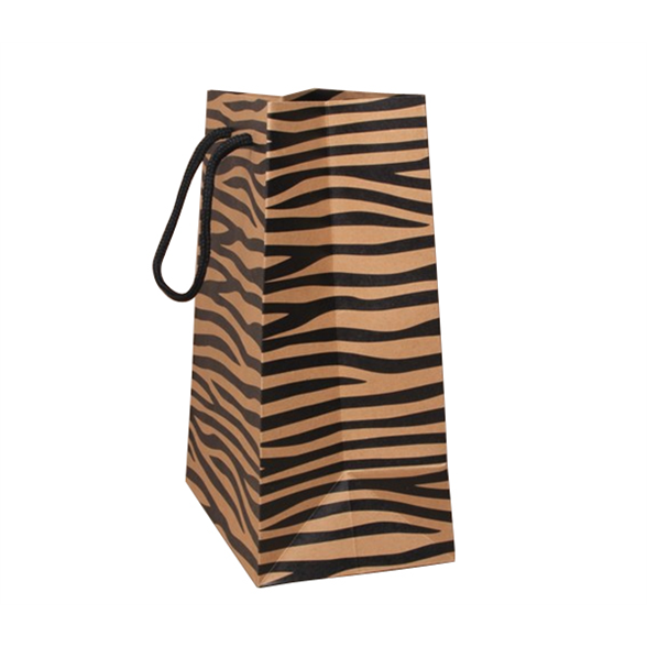 Tiger Print Gift Bag - 23x18x10cm 2