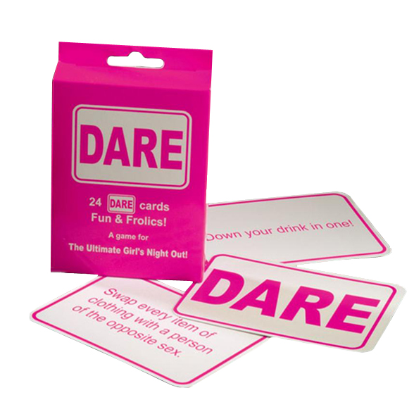 Dare Cards Hen Night Games for Girls Pink 2