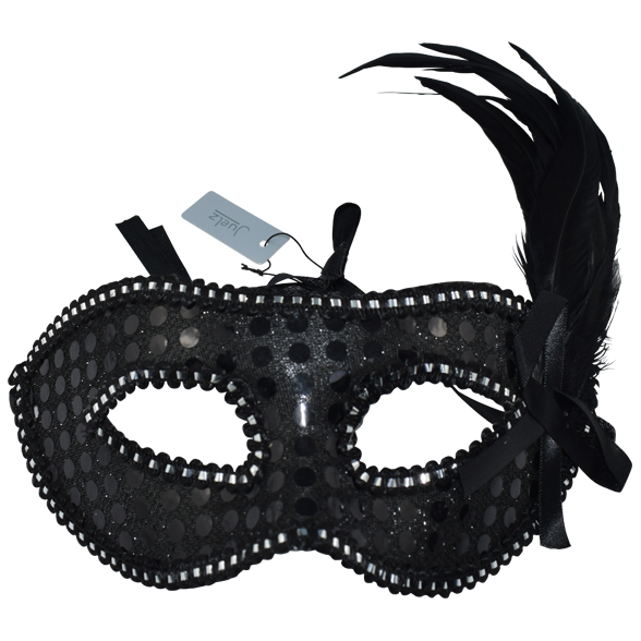 Feathered Masquerade Mask 2