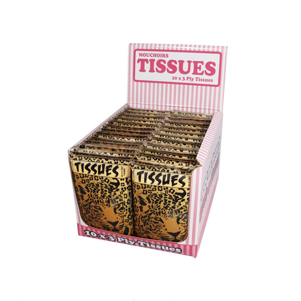 Leopard Printed Pocket Tissues 3